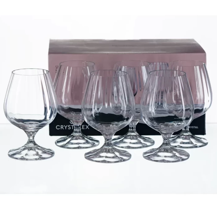 Набор бокалов для бренди Magnolia optic 6шт 180мл 11см