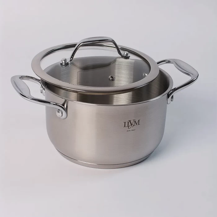 Кастрюля с крышкой ТМ "ЦУМ" MSF-8221, от 2 до 5 л.