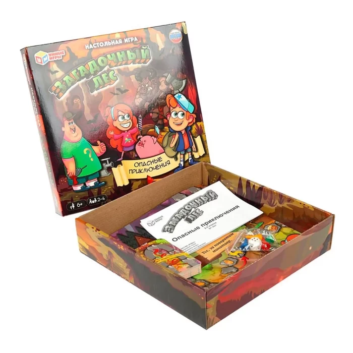 Настольная игра Умные игры "Загадочный лес. Опасные приключения"
