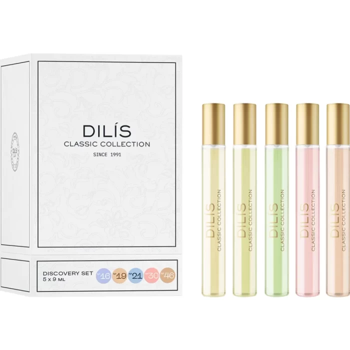 Набор парфюмированный женский Dilis Classic Collection 5х9мл