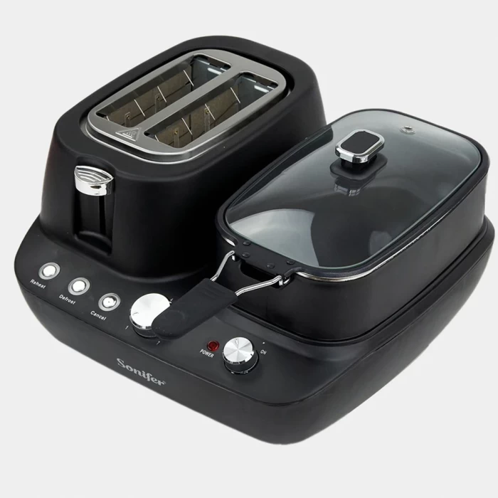 Мультифункциональный тостер 2 в 1 Sonifer SF-4024