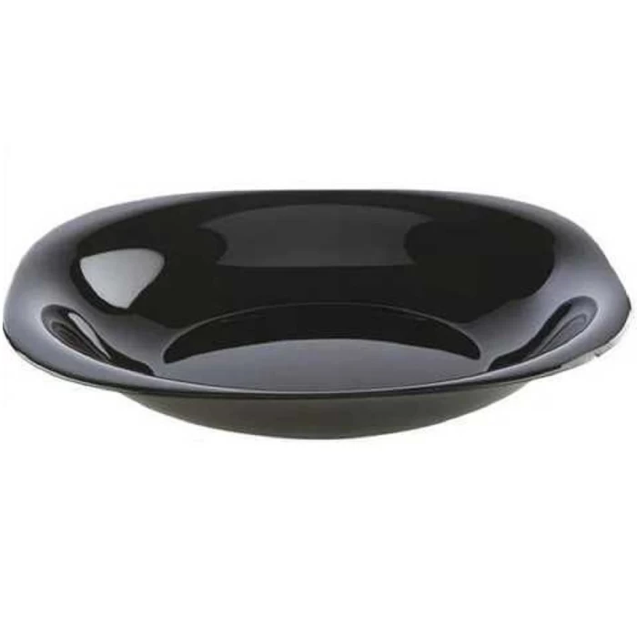 Тарелка столовая глубокая Luminarc Carine Black 21см L9818