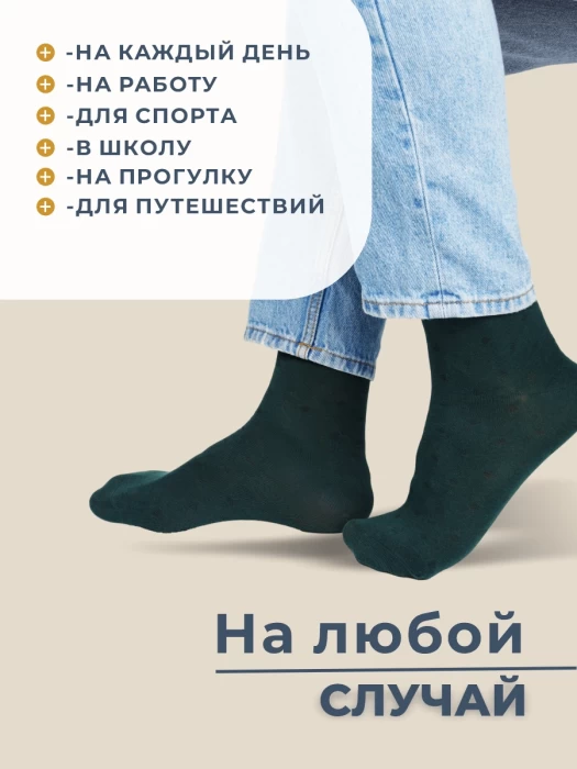 Набор мужских носков ТМ "ЦУМ" 10 пар 3 цвета