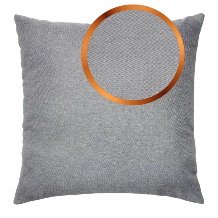 Подушка декоративная Matex Pure серый 40х40