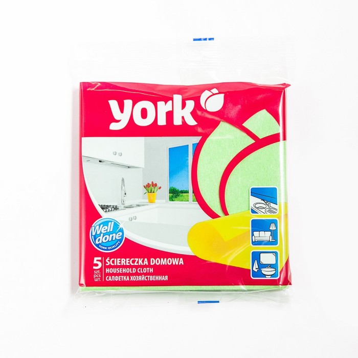 Салфетка для уборки York 5шт