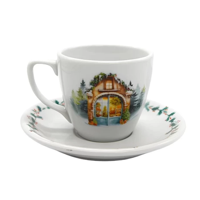 Чайная пара Первый снег 190мл