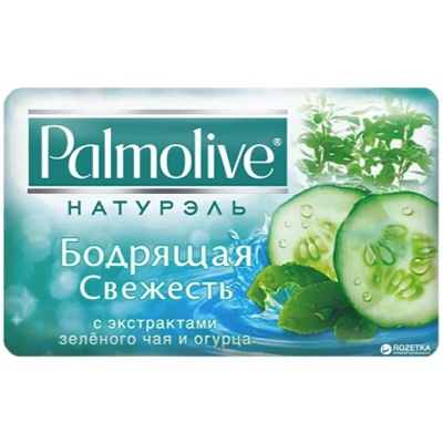 Мыло туалетное твердое Palmolive Натурэль Бодрящая свежесть 90г