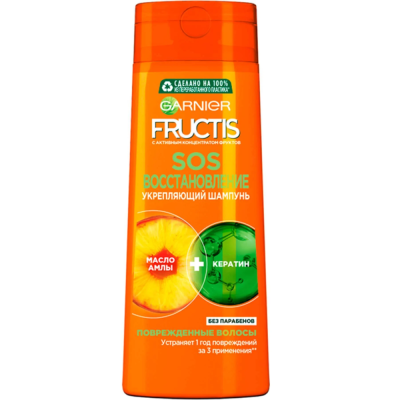 Шампунь укрепляющий Fructis &quot;SOS восстановление&quot; 400мл