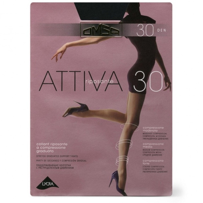 Колготки женские Omsa Attiva 30