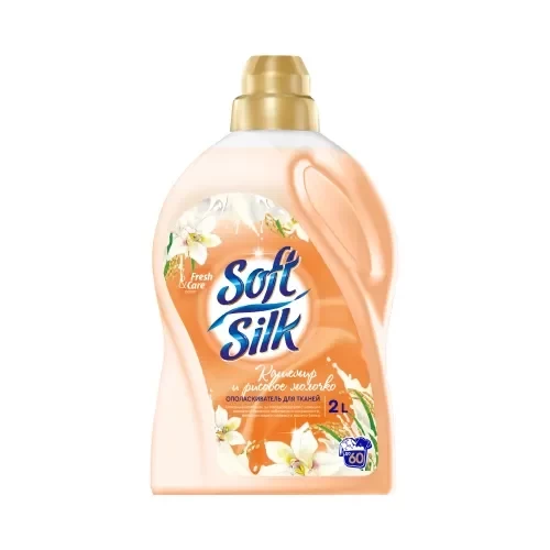 Ополаскиватель для тканей "Soft Silk" Кашемир и рисовое молочко 2 л