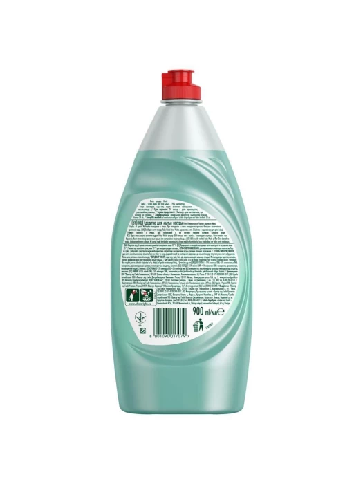 Средство для мытья посуды FAIRY Нежные руки Чайное дерево и мята, 900 мл