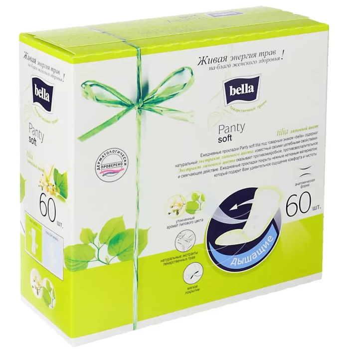 Прокладки ежедневные Bella Panty Soft Tilia 60шт
