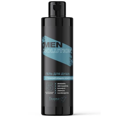 Гель для душа Белита-М Men Solution с тонизирующим комплексом 400г
