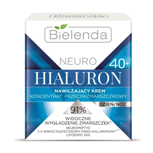 Крем Bielenda Neuro Hialuron Увлажняющий день/ночь 40+, 50мл