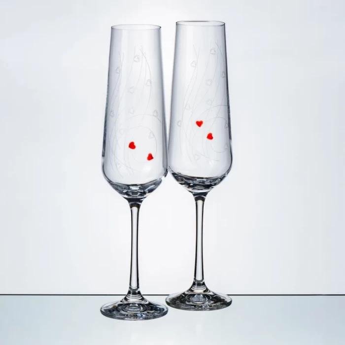 Набор бокалов для шампанского Sparkly Love 2шт 200мл