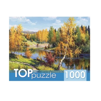 Пазл TOPpuzzle И. Прищепа Золотая осень 1000 элементов