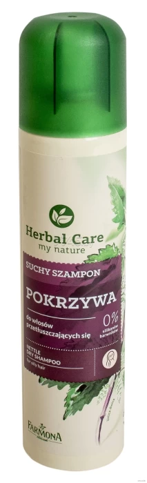 Сухой шампунь Herbal Care для волос Крапива, 180 мл