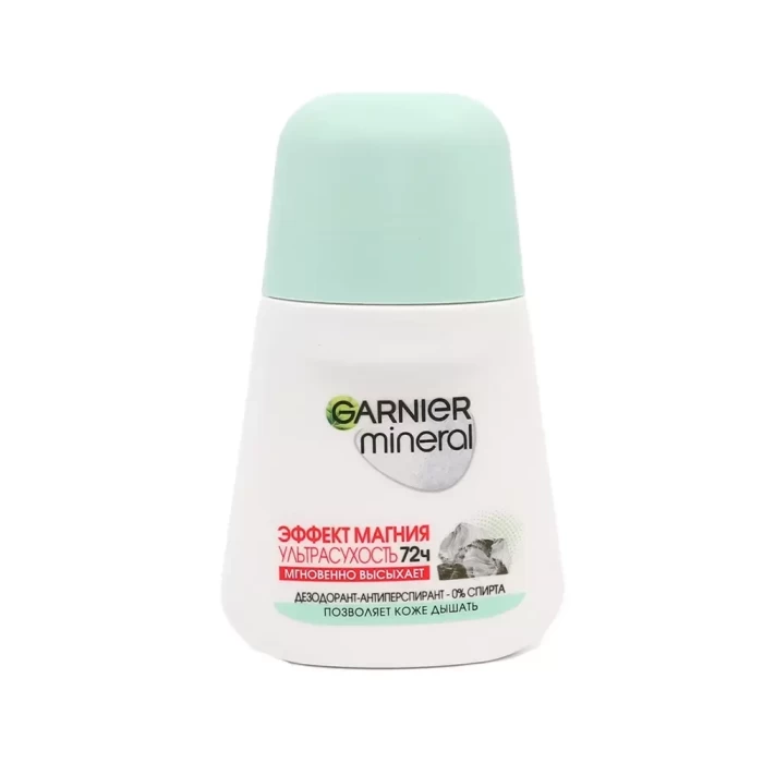 Дезодорант-антиперспирант Garnier Эффект магния Ультрасухость 72 часа