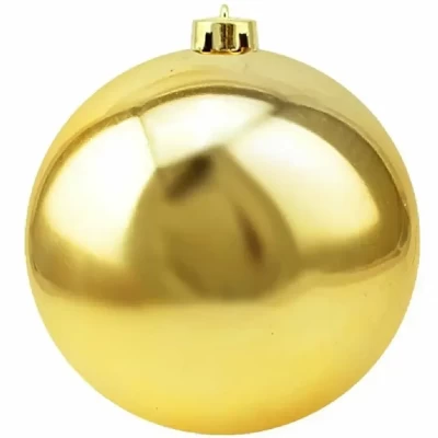 Шар новогодний 20 см, золотой