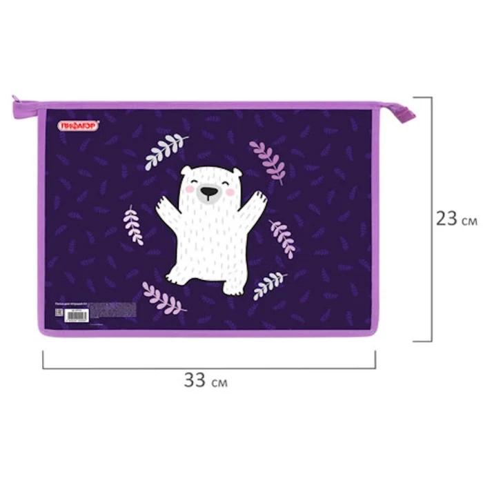 Папка А4 для тетрадей Пифагор 272126