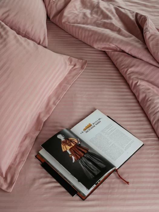 Комплект постельного белья YOTSUBA Полоса полуторный Бежевый