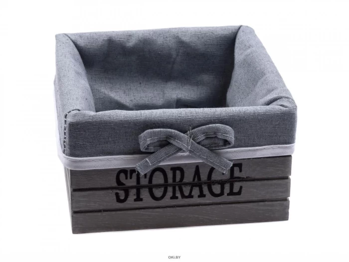 КОРЗИНА деревянная “Storage” 15*15*9 см, арт. 25559915