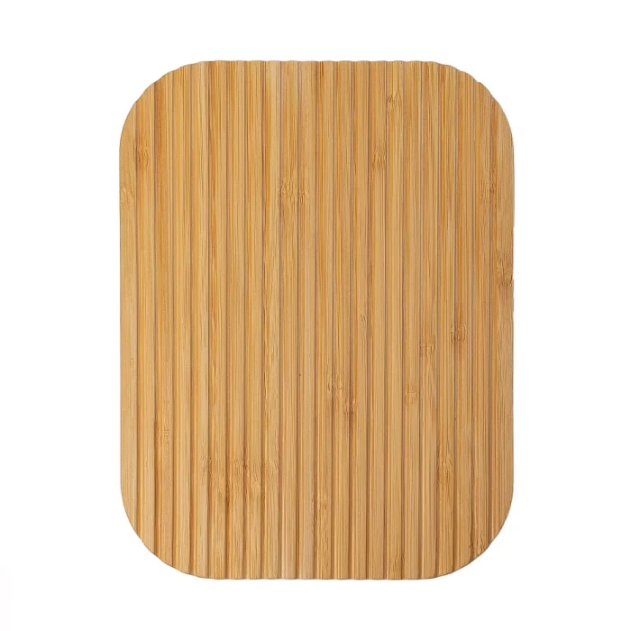 Контейнер стеклянный ТМ "ЦУМ" с бамбуковой крышкой 1.5л 7276