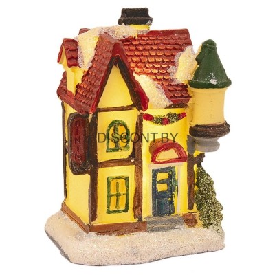 Декоративная фигурка ЛЮЧИЯ Рождественский домик III Анжу