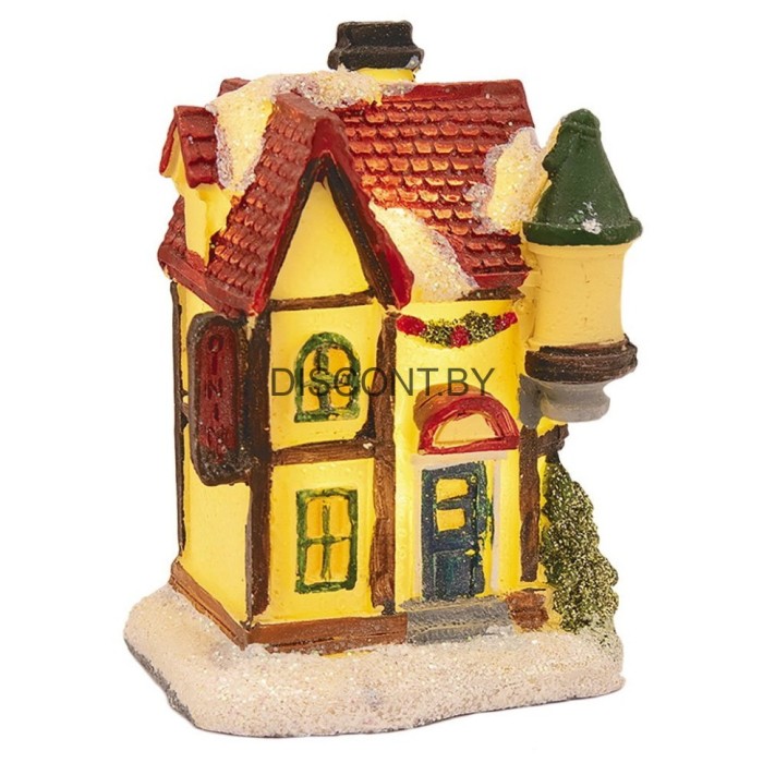 Декоративная фигурка ЛЮЧИЯ Рождественский домик III Анжу