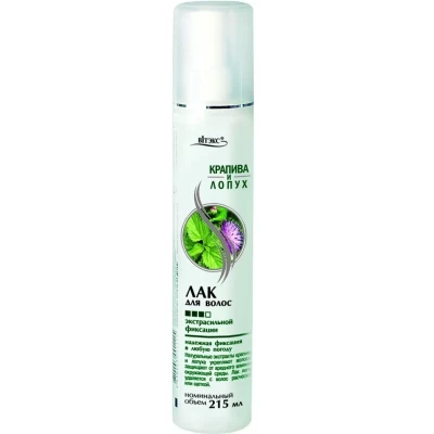 Лак для волос Витэкс Крапива и лопух 215мл