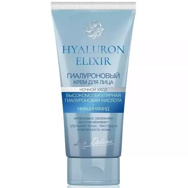 Крем Liv Delano Hyaluron Elixir Ночной уход, 50мл