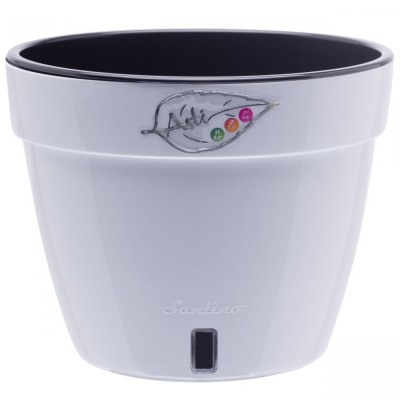 Вазон Santino Asti AST14WHT/BL