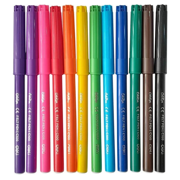 Фломастеры 12 цветов Color Run