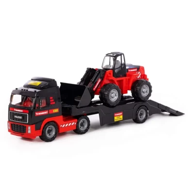 Автомобиль-трейлер + трактор-погрузчик 204-01 MAMMOET