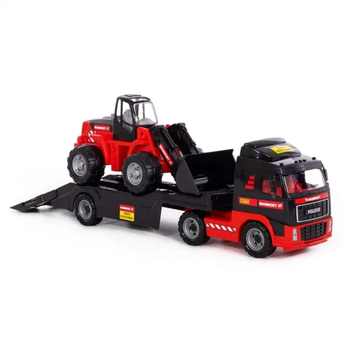 Автомобиль-трейлер + трактор-погрузчик 204-01 MAMMOET