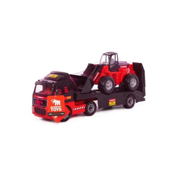 Автомобиль-трейлер + трактор-погрузчик 204-01 MAMMOET