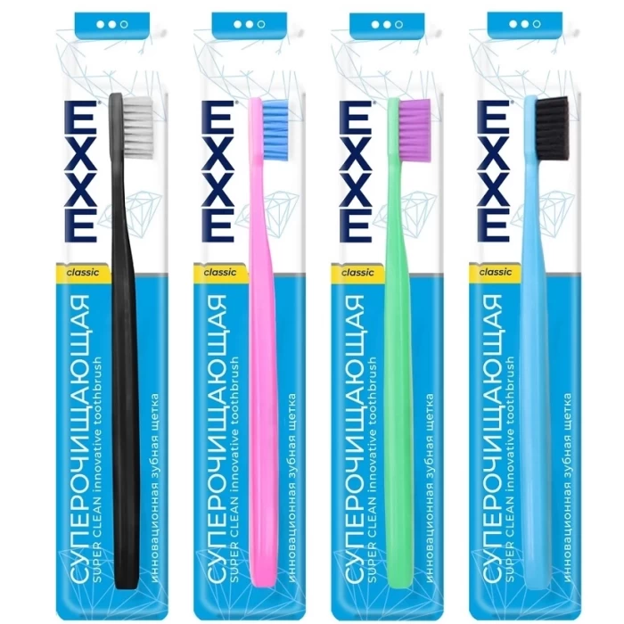 Зубная щетка EXXE Classic Суперочищающая