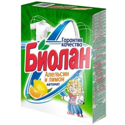 Стиральный порошок Биолан апельсин и лимон 350г