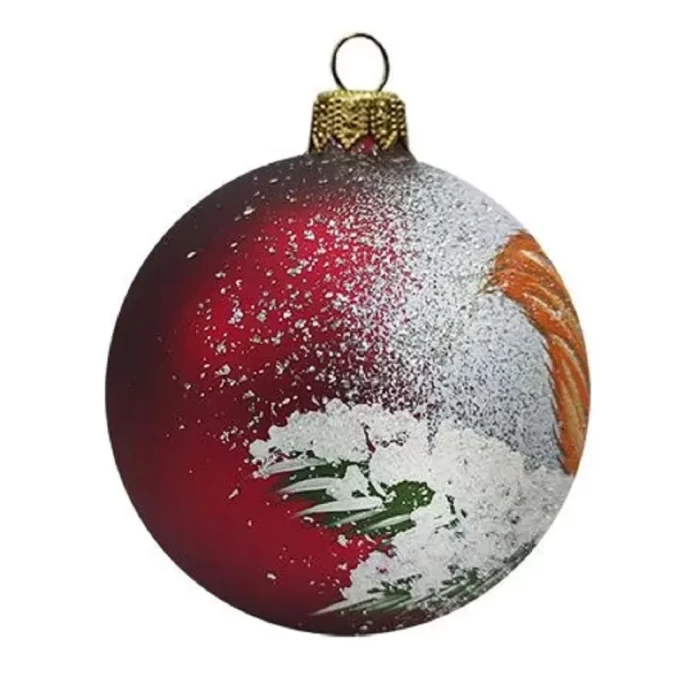 Шар стеклянный Dekart Белка в29