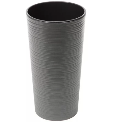 Кашпо Lilia dluto графитовое