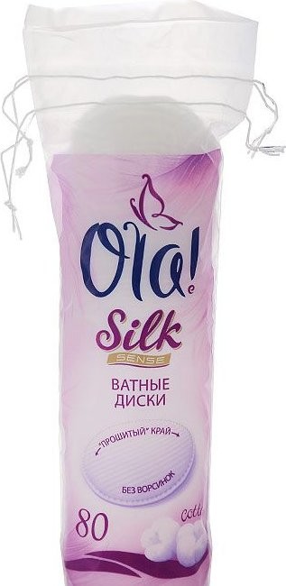 Ватные диски Ola! Silk Sense 80шт