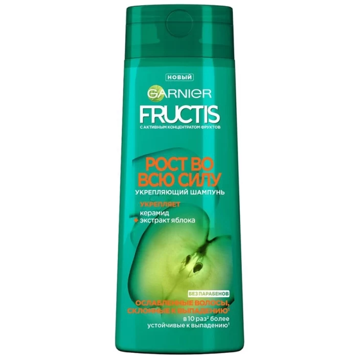 Шампунь FRUCTIS укрепляющий для ослабленных волос, склонных к выпадению, 400мл