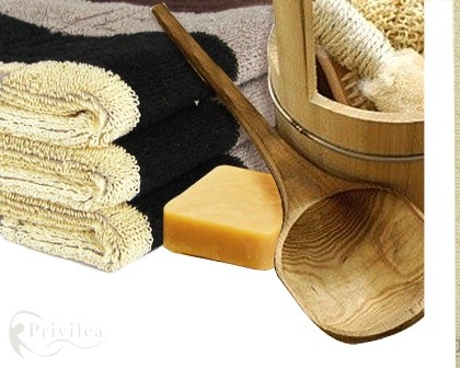 Полотенце махровое Privilea "Меандр" 70х140см.