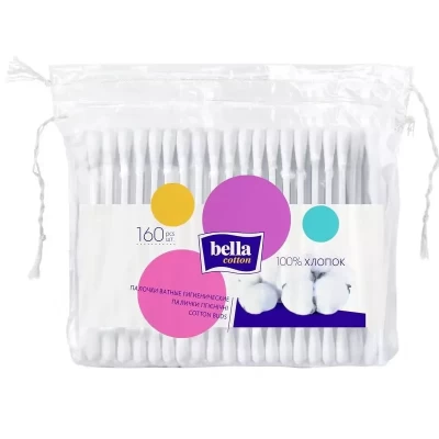 Ватные палочки Bella Cotton 160шт