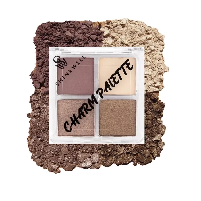 Тени для глаз Shinewell Charm Palette 7 г