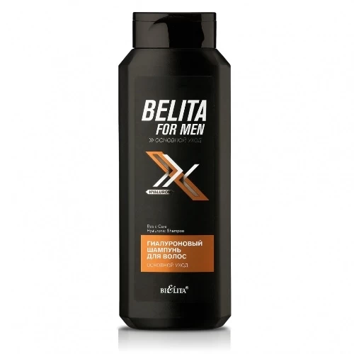 Шампунь для волос BIELITA FOR MEN гиалуроновый 400мл.