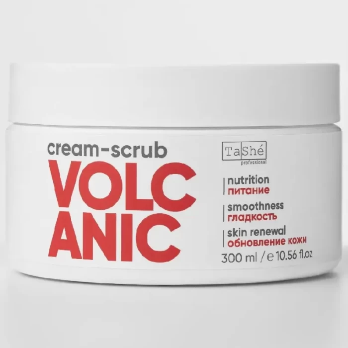 Крем-скраб Tashe Professional для тела Smoothing volcanic cream-scrub