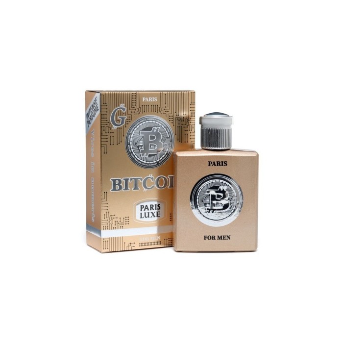 Туалетная вода Bitcoin G Intense Perfume золотой 100 мл