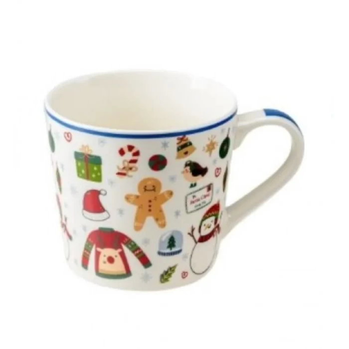 Кружка керамическая Belbohemia Новогодняя 400мл B44-SU3087