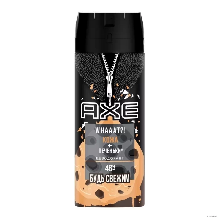 Дезодорант аэрозоль Axe Leather & Cookies 150мл